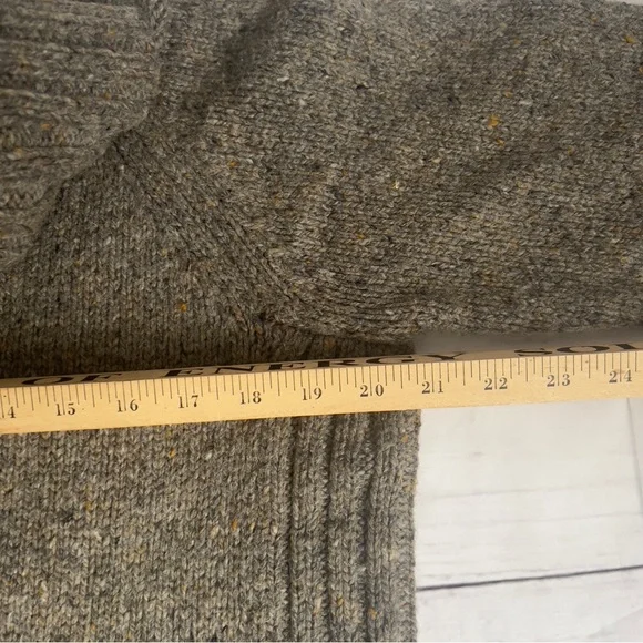 Cynthia Rowley Chunky Knit Scalloped Hem Wool Blend Sweater - SZ: 1X - Picture 3 of 6